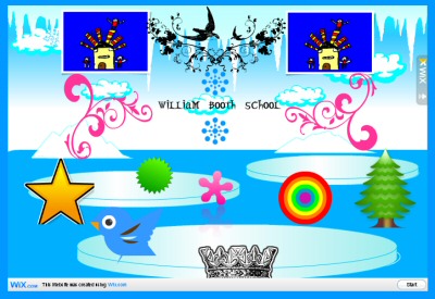 William Booth School web site image